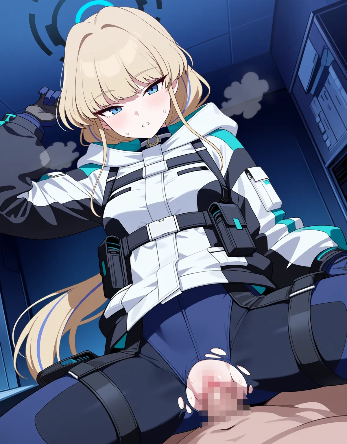 【ブルーアーカイブエロ画像】トキが臨戦スーツを破られアヘ顔晒しながらセックスしちゃう！ - PAGE 044