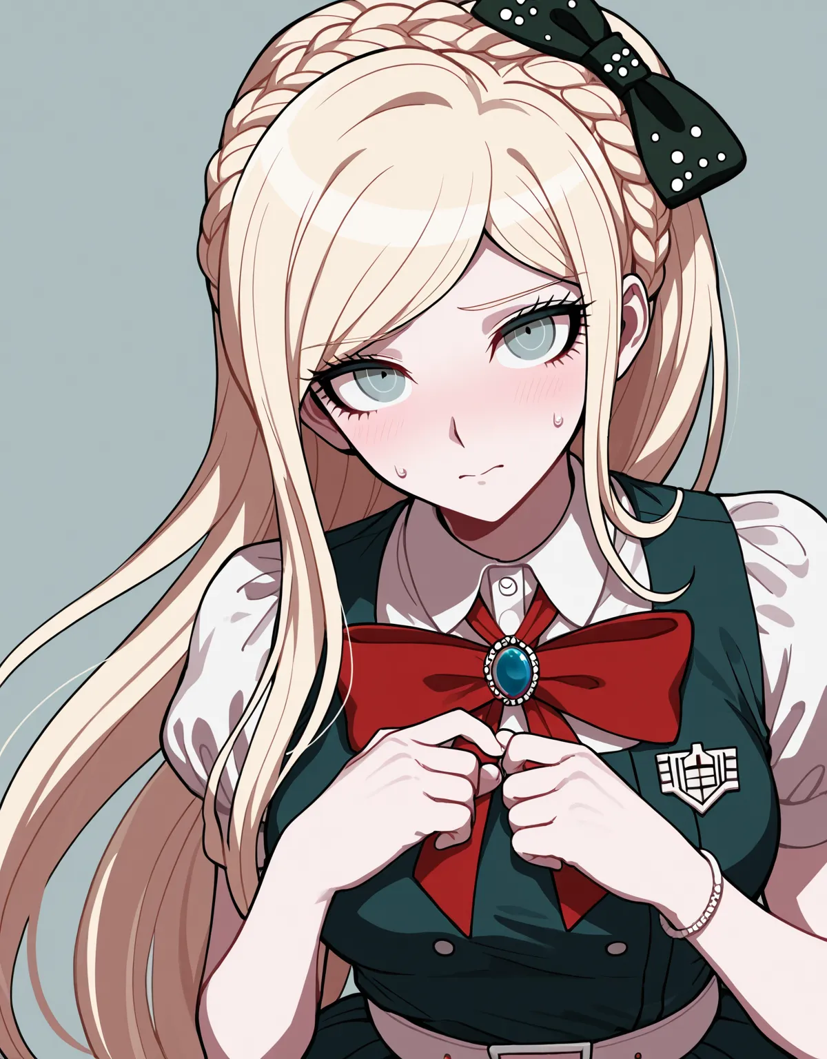 【ダンガンロンパエロ画像】超◯校級王女のソニアが清楚なイメージガン無視で乱れまくり！