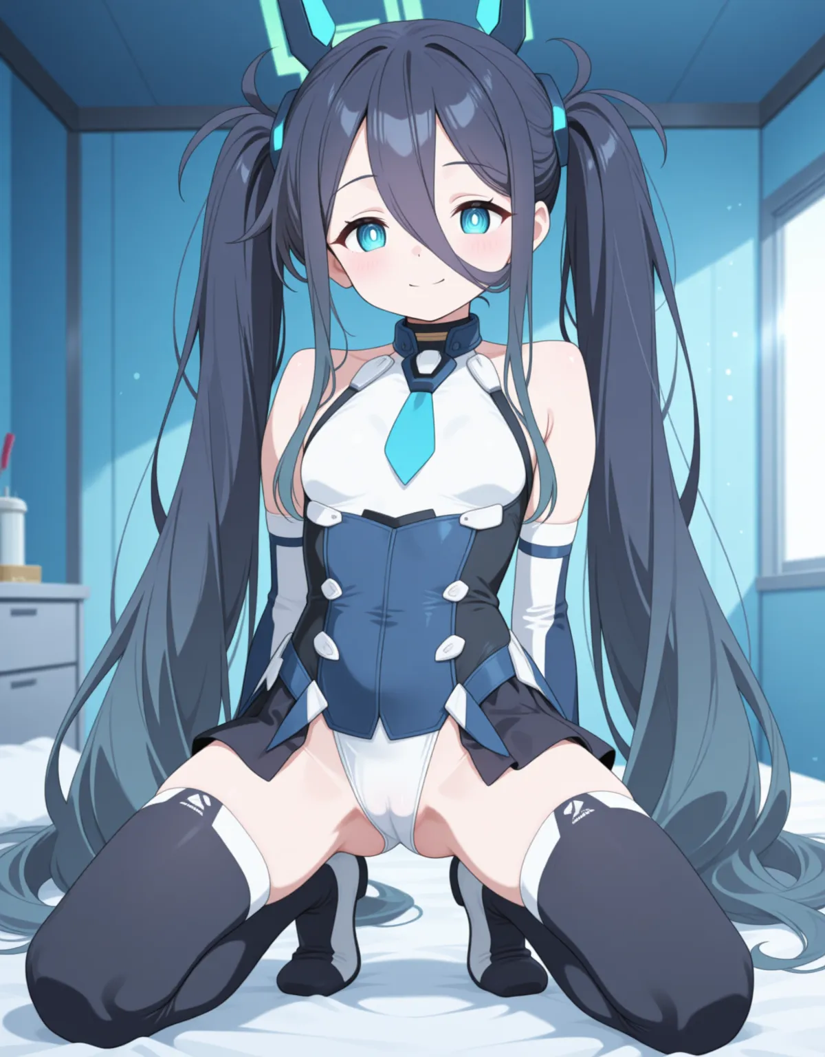 【ブルーアーカイブエロ画像】アリスが臨戦衣装で気持ちよさそうにセックス！