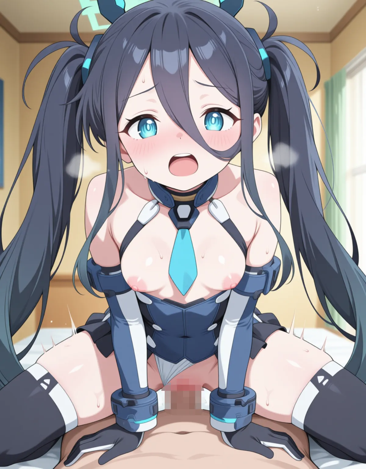 【ブルーアーカイブエロ画像】アリスが臨戦衣装で気持ちよさそうにセックス！ - PAGE 003