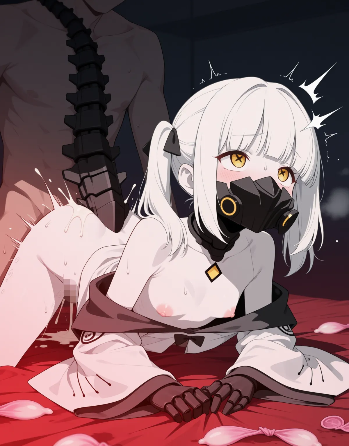 【ブルーアーカイブエロ画像】アインが従順に股を拡げさせて中出しまでされてしまう！ - PAGE 014