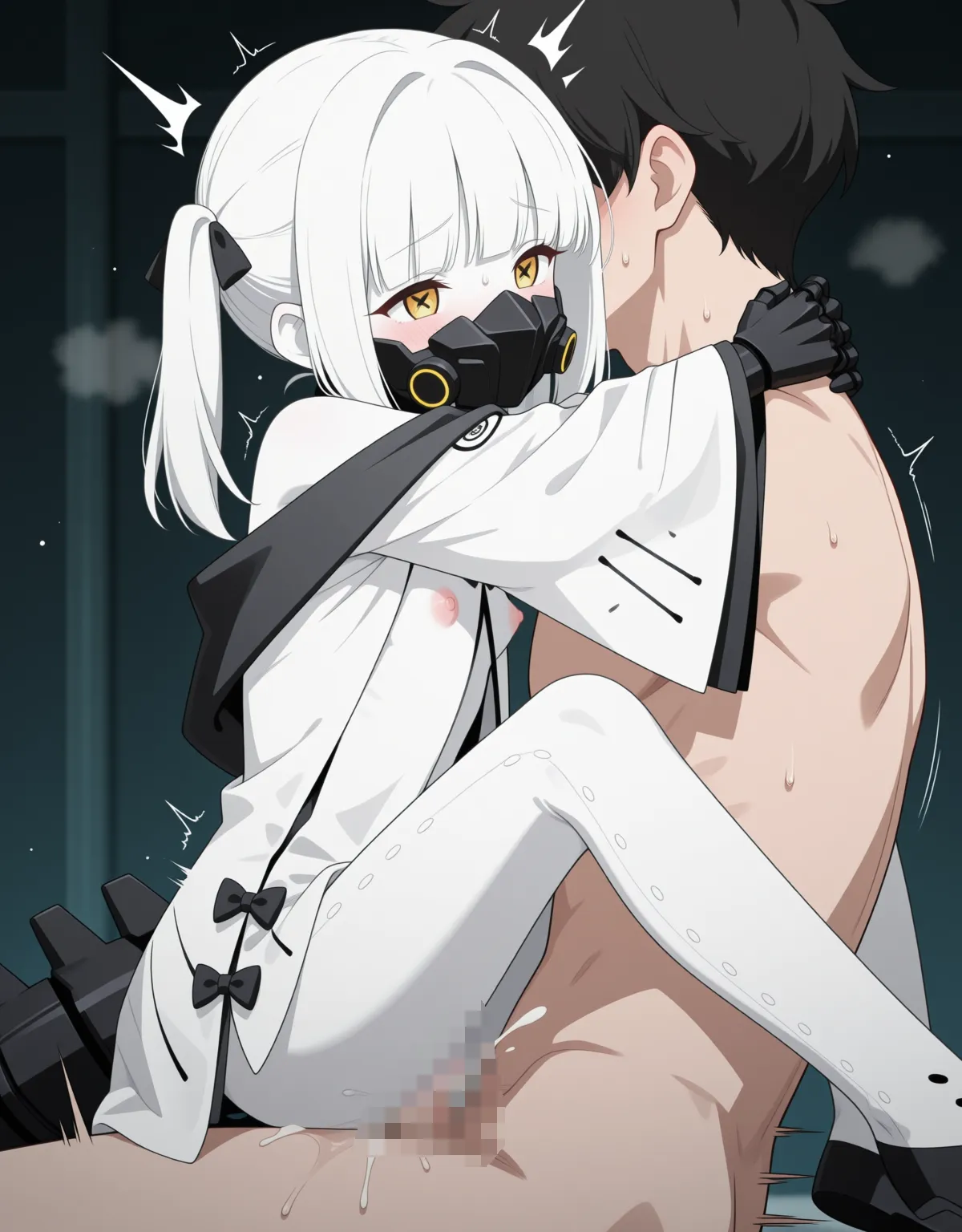 【ブルーアーカイブエロ画像】アインが従順に股を拡げさせて中出しまでされてしまう！ - PAGE 020