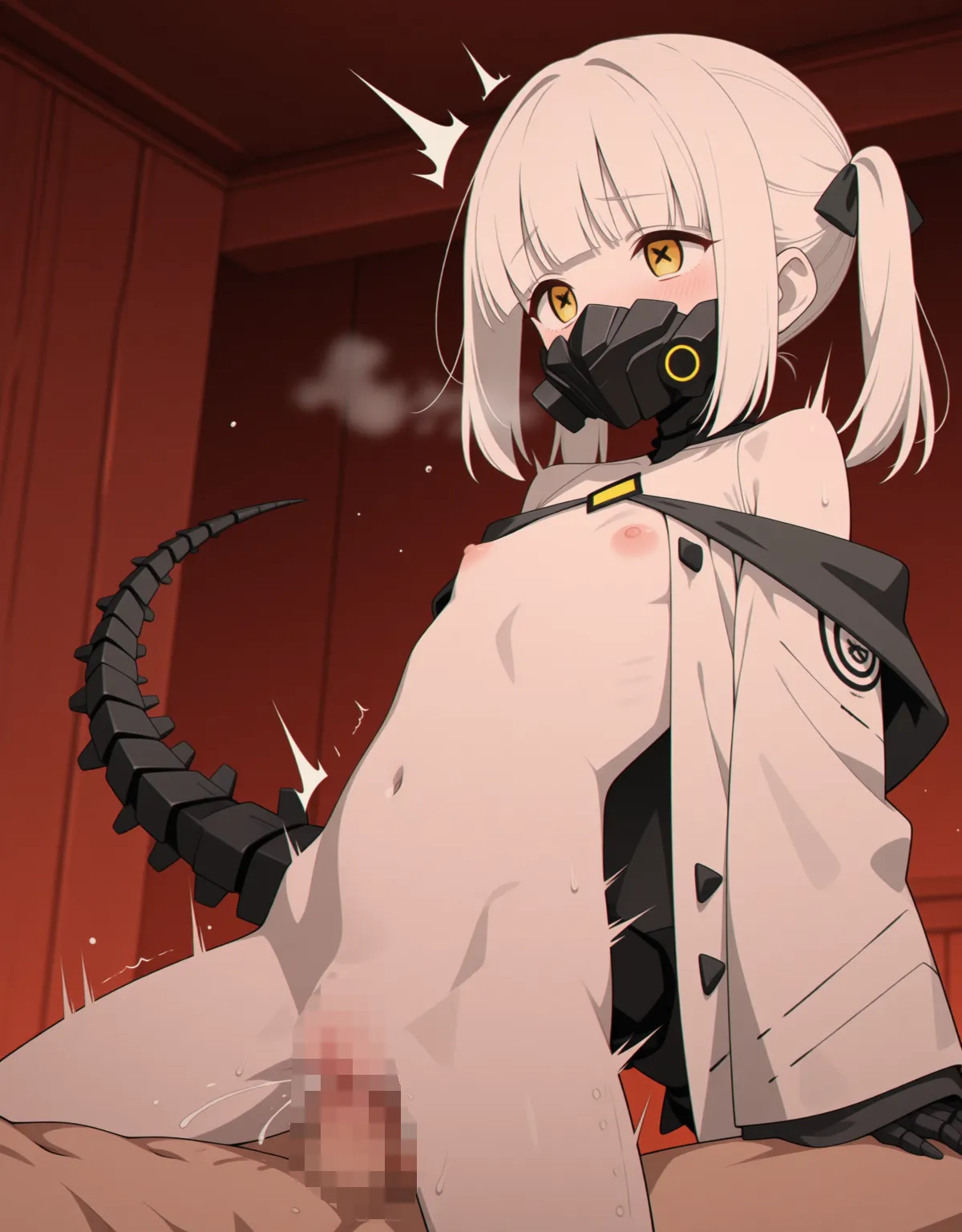 【ブルーアーカイブエロ画像】アインが従順に股を拡げさせて中出しまでされてしまう！ - PAGE 025
