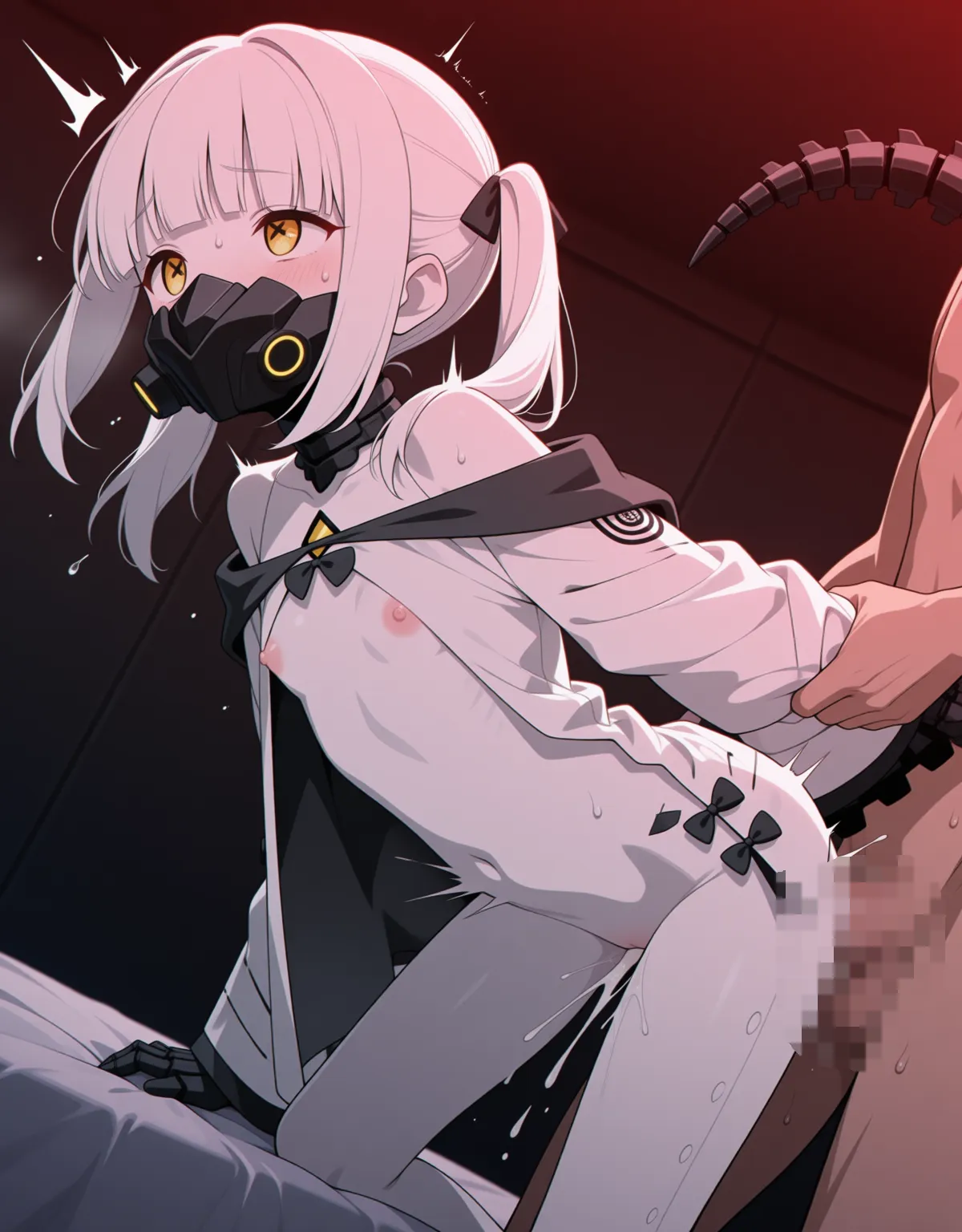 【ブルーアーカイブエロ画像】アインが従順に股を拡げさせて中出しまでされてしまう！ - PAGE 026