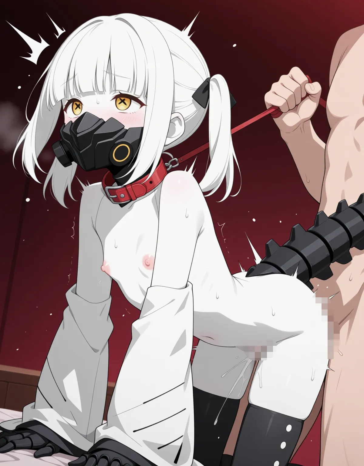 【ブルーアーカイブエロ画像】アインが従順に股を拡げさせて中出しまでされてしまう！ - PAGE 031