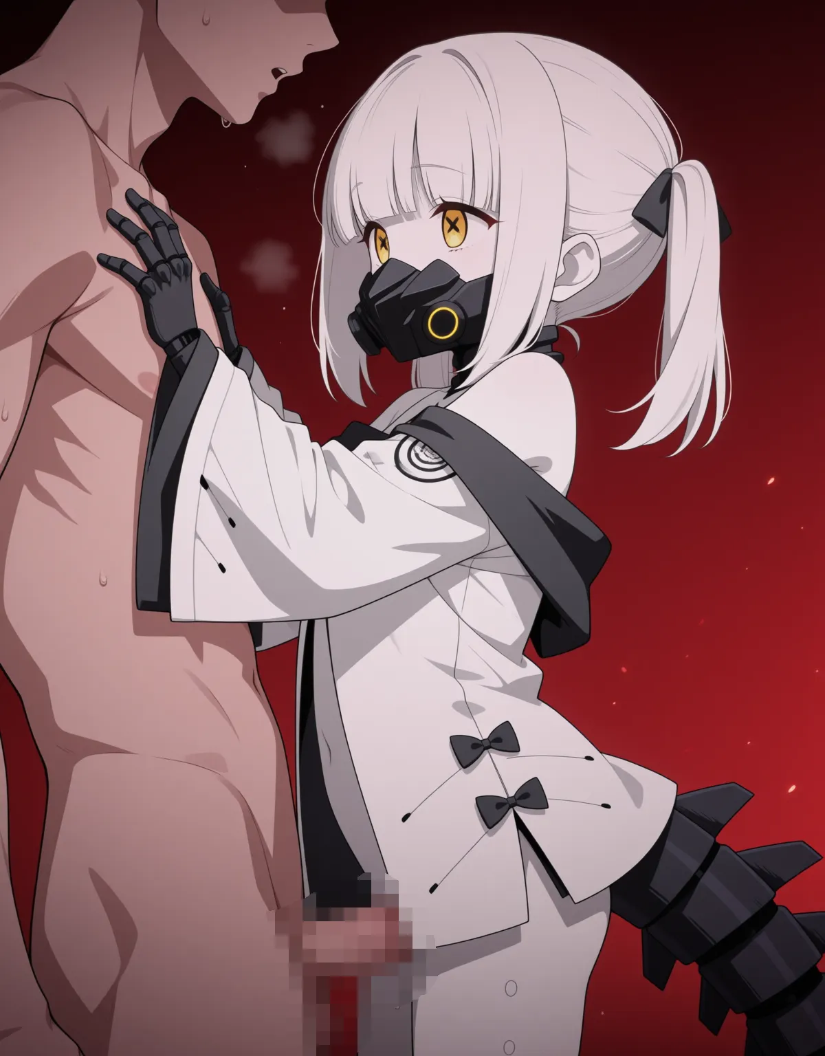 【ブルーアーカイブエロ画像】アインが従順に股を拡げさせて中出しまでされてしまう！ - PAGE 042