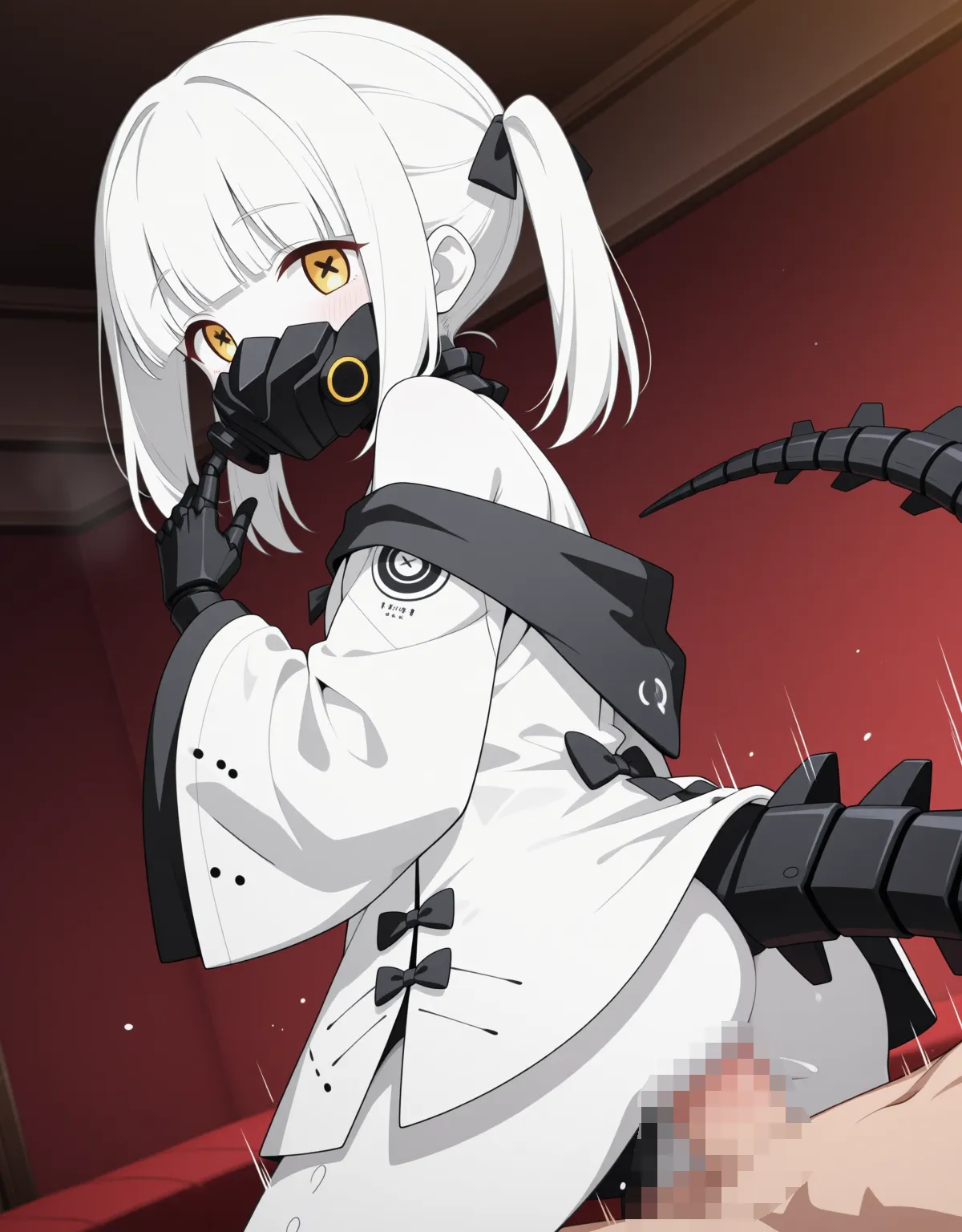 【ブルーアーカイブエロ画像】アインが従順に股を拡げさせて中出しまでされてしまう！ - PAGE 045