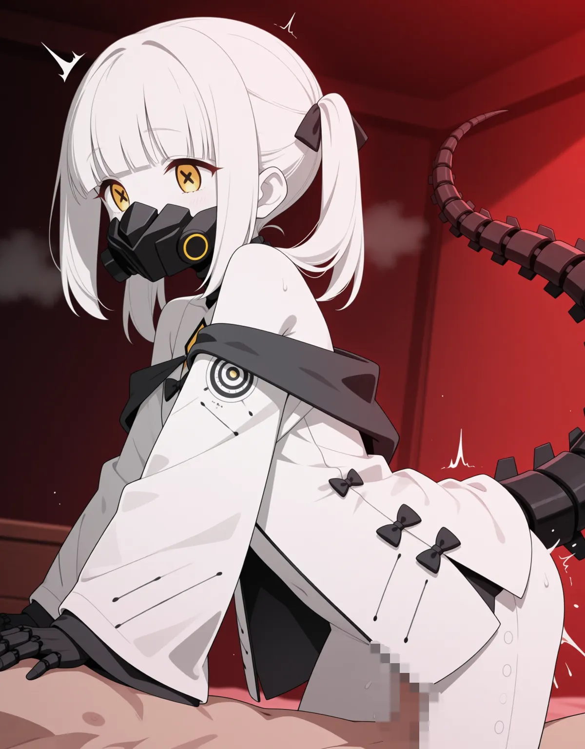 【ブルーアーカイブエロ画像】アインが従順に股を拡げさせて中出しまでされてしまう！ - PAGE 046