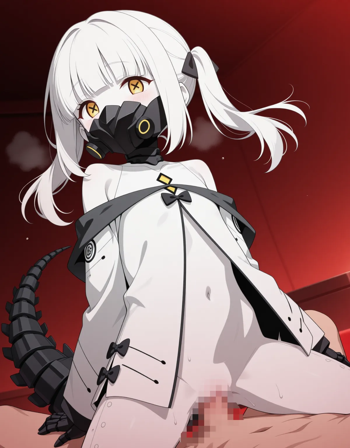 【ブルーアーカイブエロ画像】アインが従順に股を拡げさせて中出しまでされてしまう！ - PAGE 048
