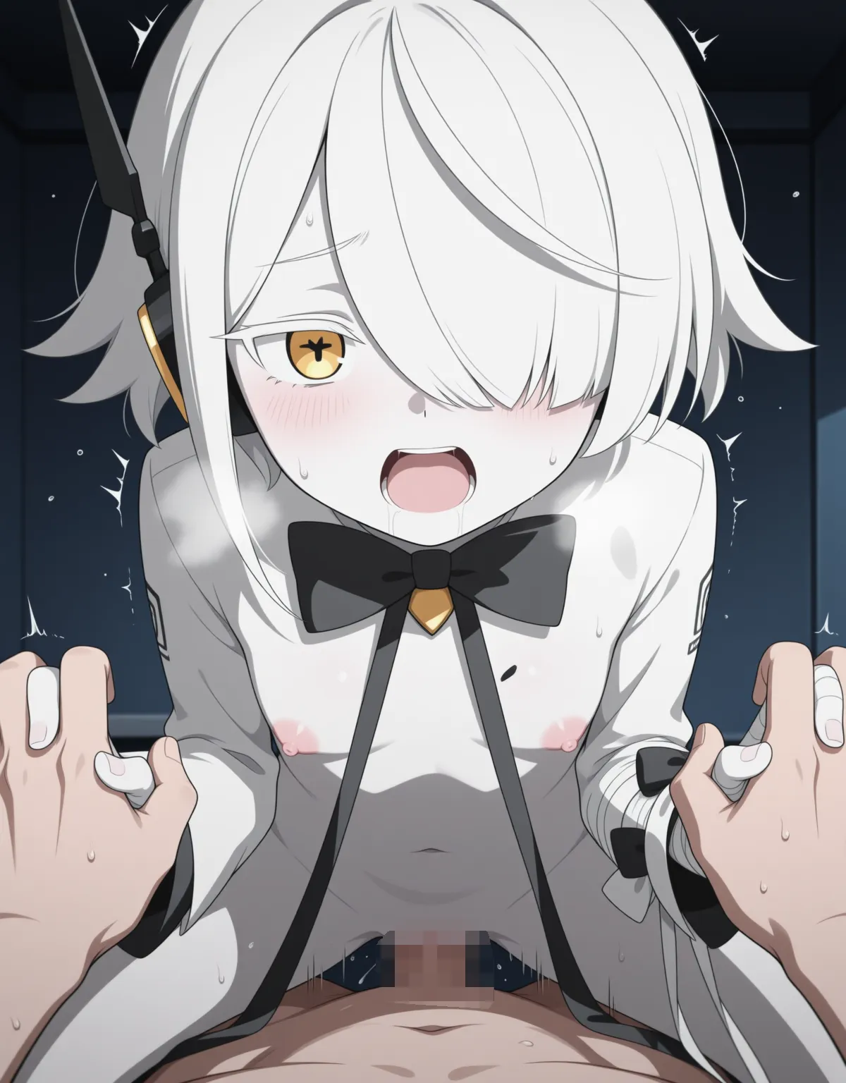 【ブルーアーカイブエロ画像】ソフが煽るような顔をしてるから思いっきり犯してわからせ！ - PAGE 003