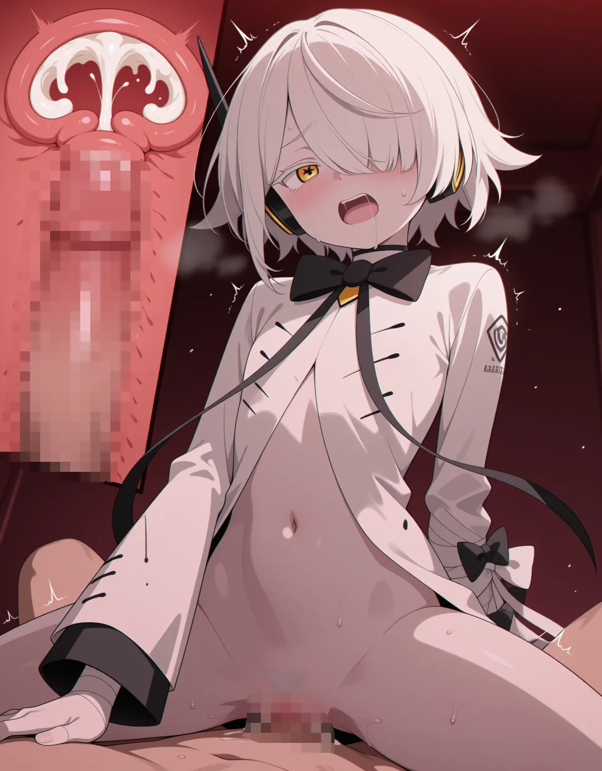 【ブルーアーカイブエロ画像】ソフが煽るような顔をしてるから思いっきり犯してわからせ！ - PAGE 025