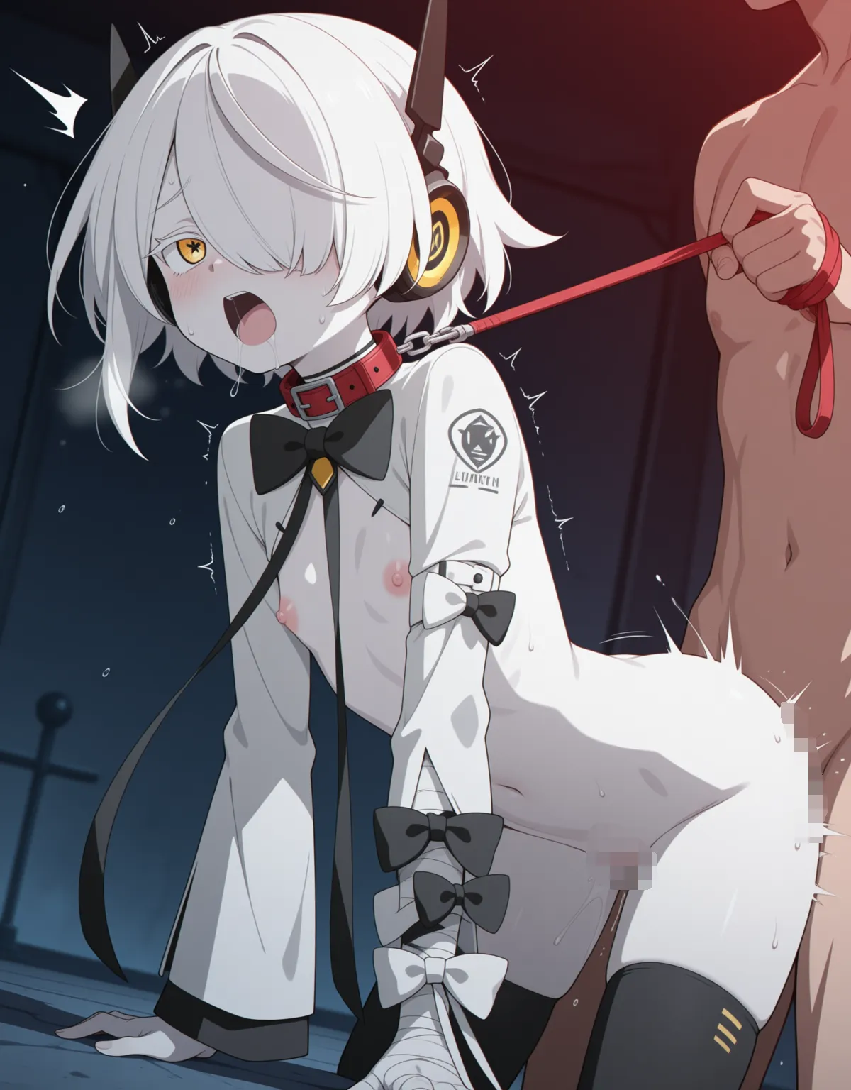 【ブルーアーカイブエロ画像】ソフが煽るような顔をしてるから思いっきり犯してわからせ！ - PAGE 032