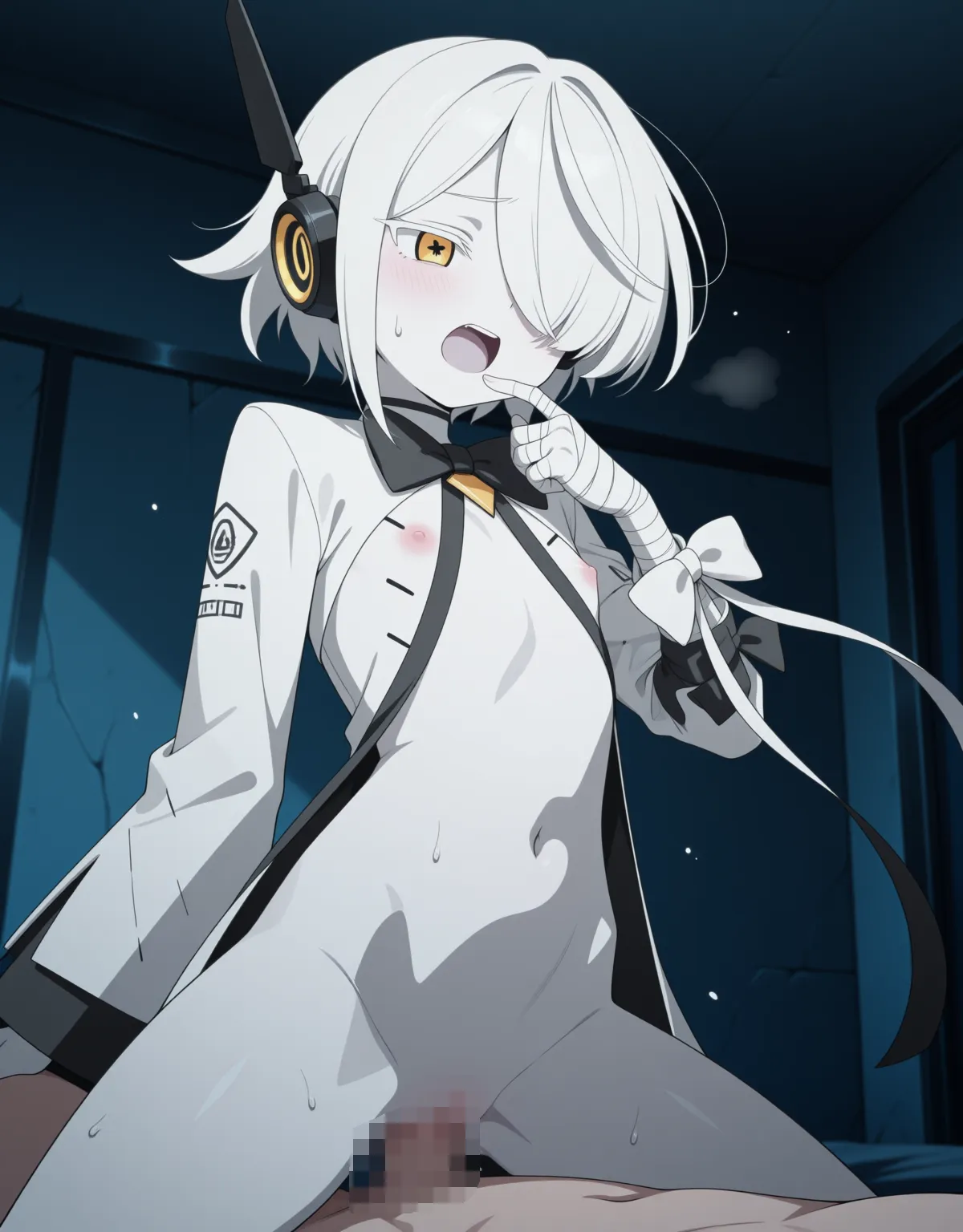 【ブルーアーカイブエロ画像】ソフが煽るような顔をしてるから思いっきり犯してわからせ！ - PAGE 038