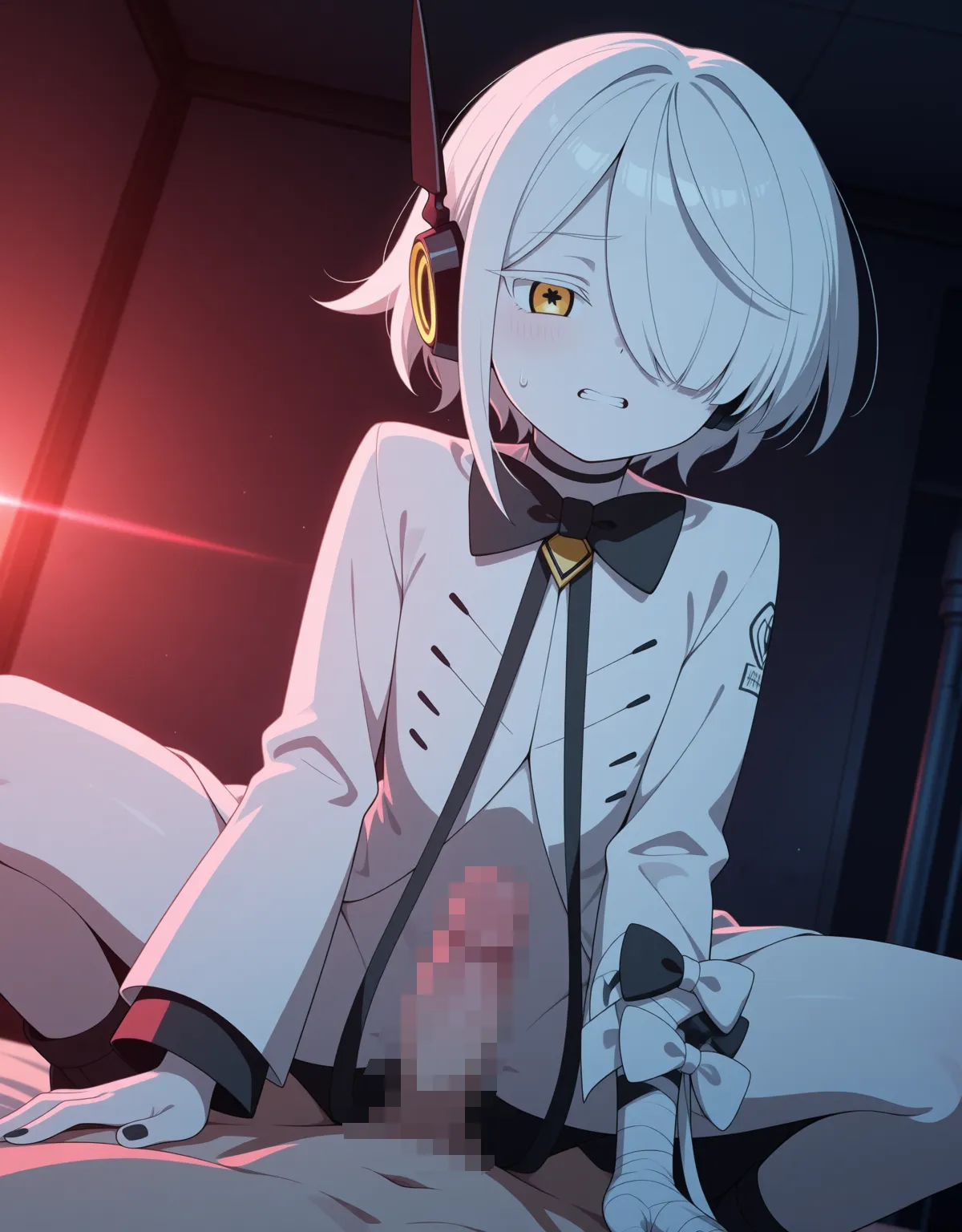 【ブルーアーカイブエロ画像】ソフが煽るような顔をしてるから思いっきり犯してわからせ！ - PAGE 043