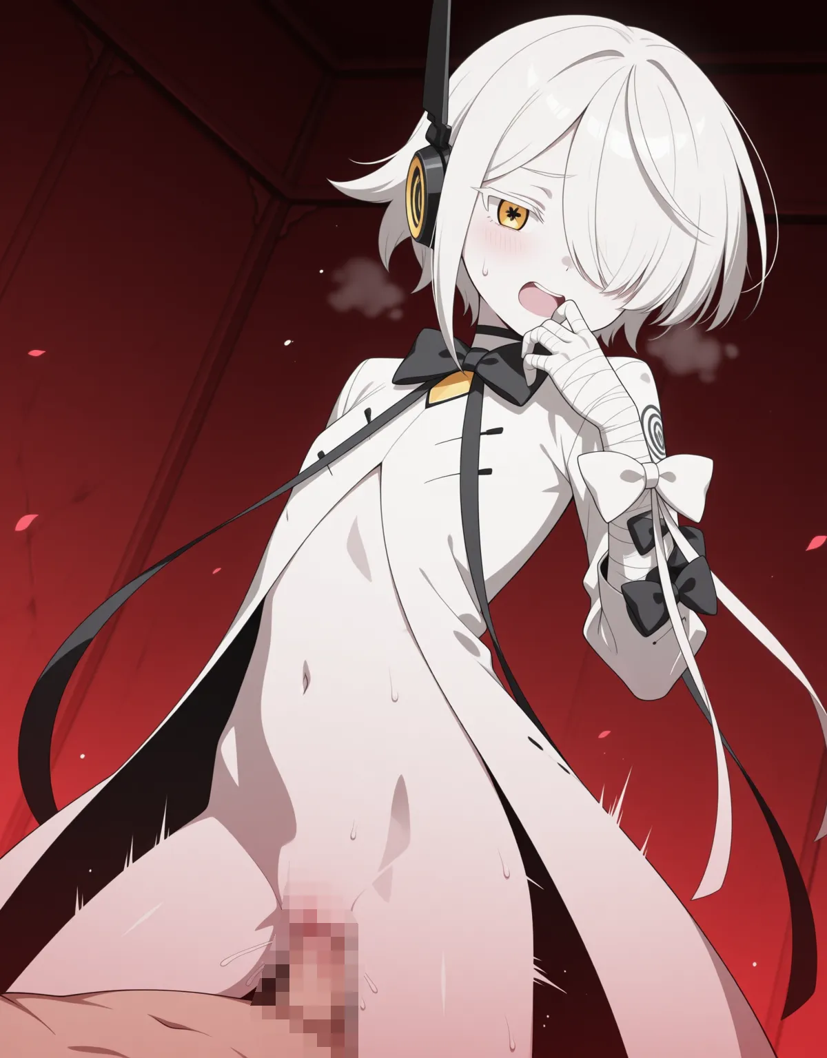 【ブルーアーカイブエロ画像】ソフが煽るような顔をしてるから思いっきり犯してわからせ！ - PAGE 044