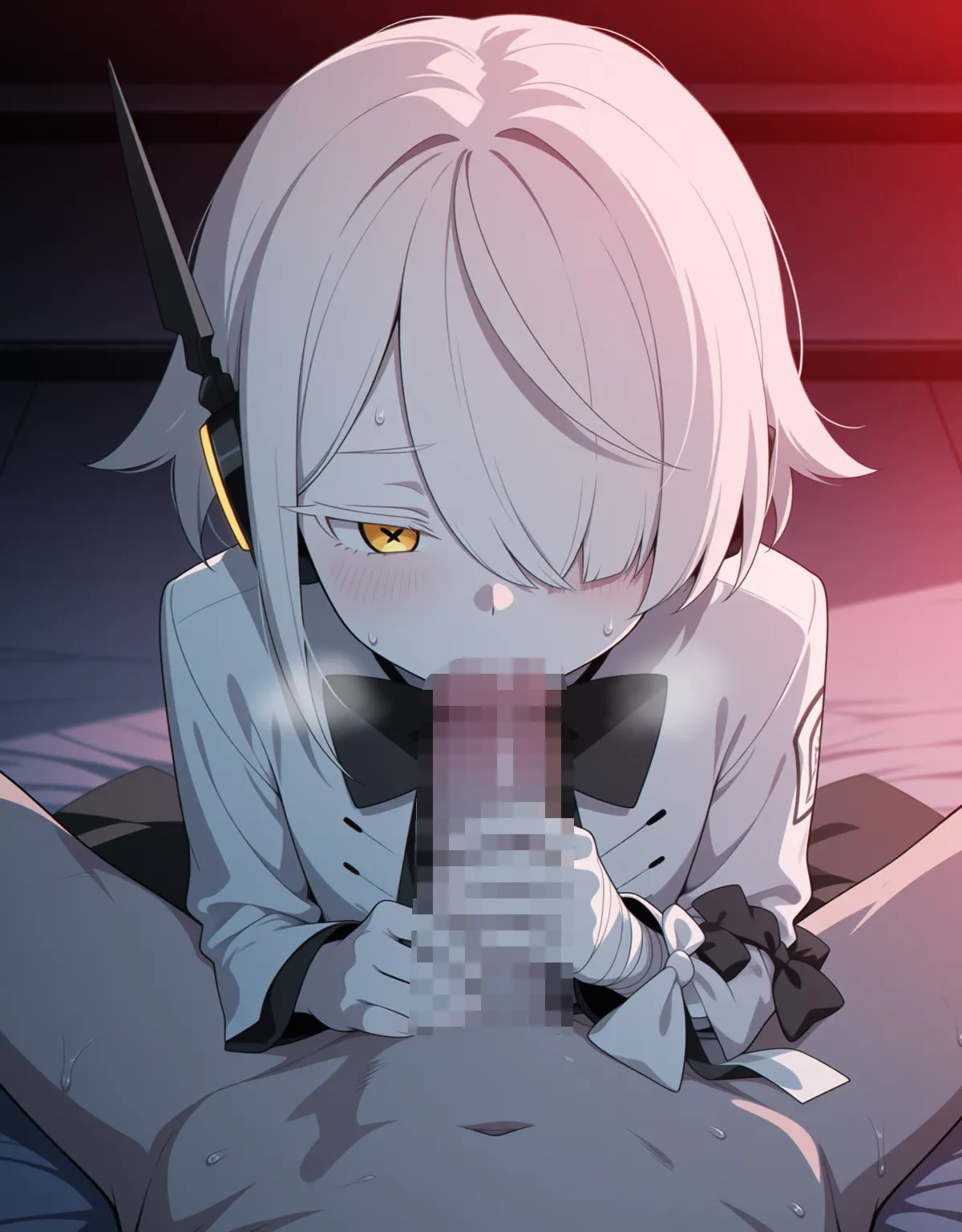 【ブルーアーカイブエロ画像】ソフが煽るような顔をしてるから思いっきり犯してわからせ！ - PAGE 050