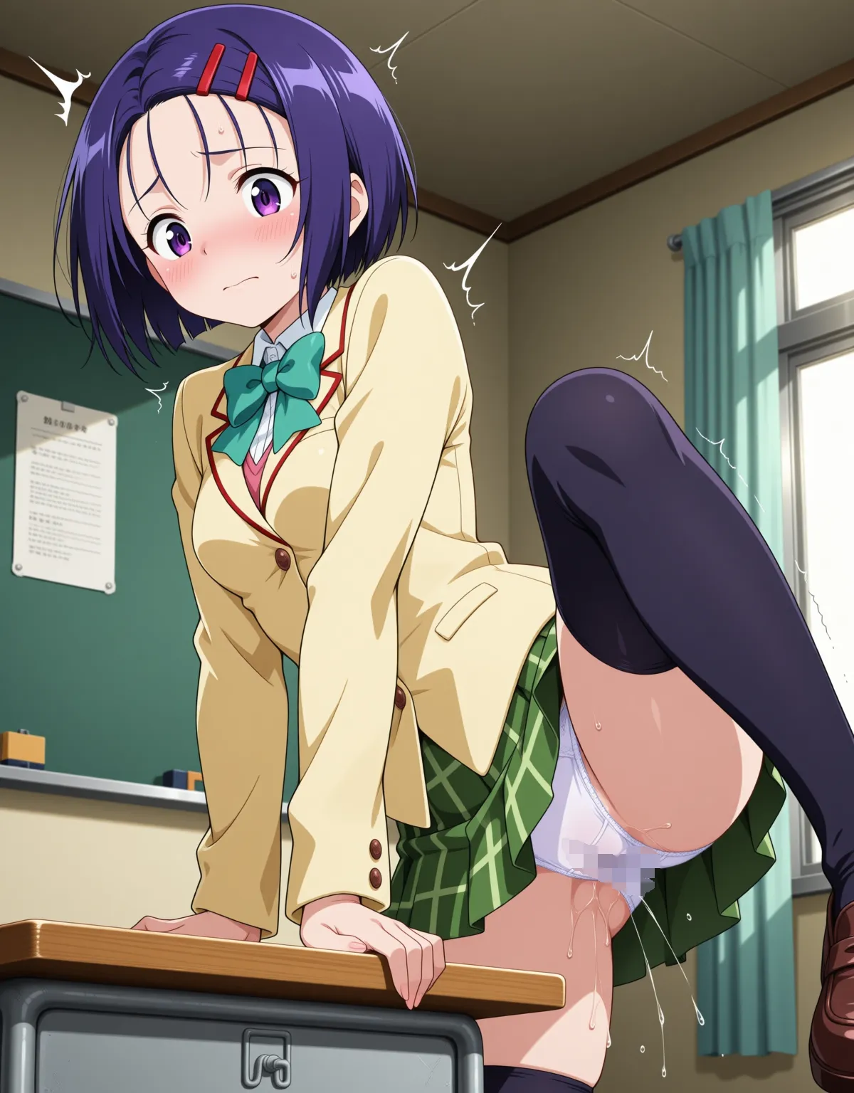 【ToLOVEるエロ画像】西連寺春菜が制服を着たまま従順にセックスしちゃう！ - PAGE 032