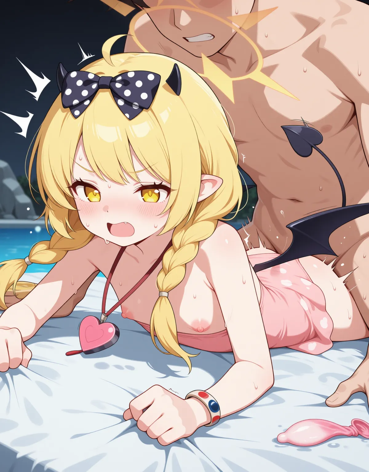 【ブルーアーカイブエロ画像】イブキが小柄ながらも献身的なセックスで普段より濃いのが出る！ - PAGE 032