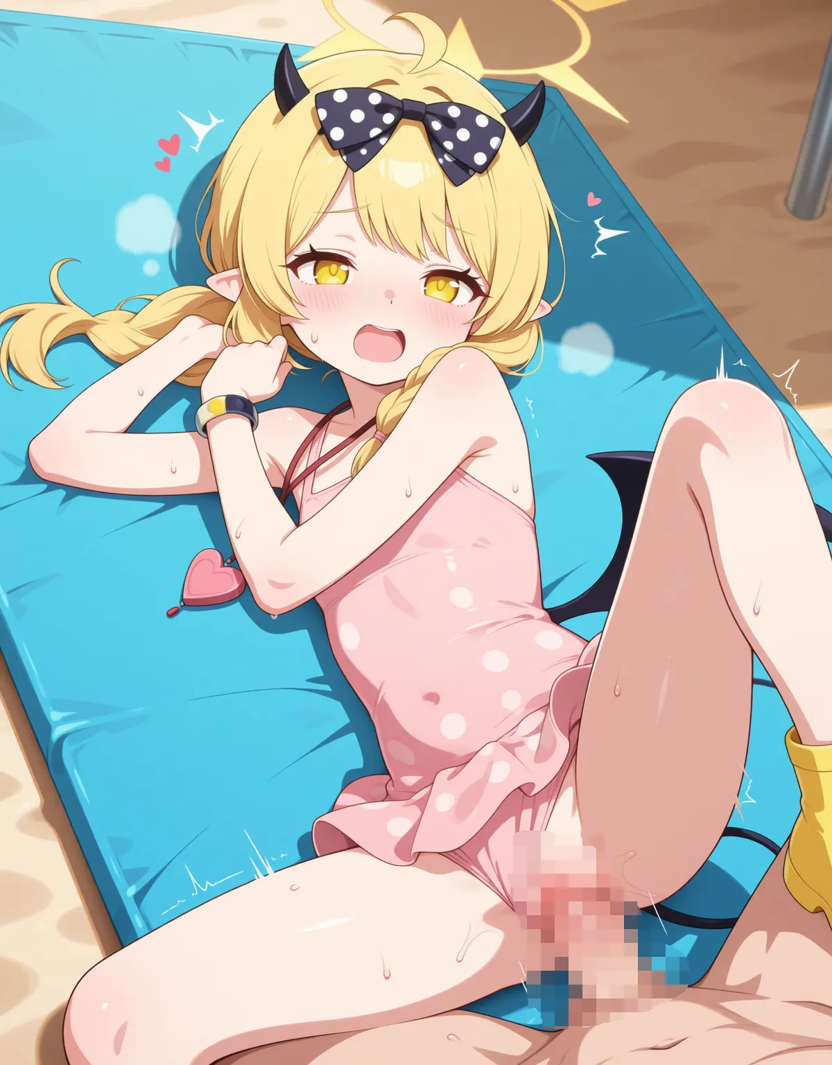【ブルーアーカイブエロ画像】イブキが小柄ながらも献身的なセックスで普段より濃いのが出る！ - PAGE 050