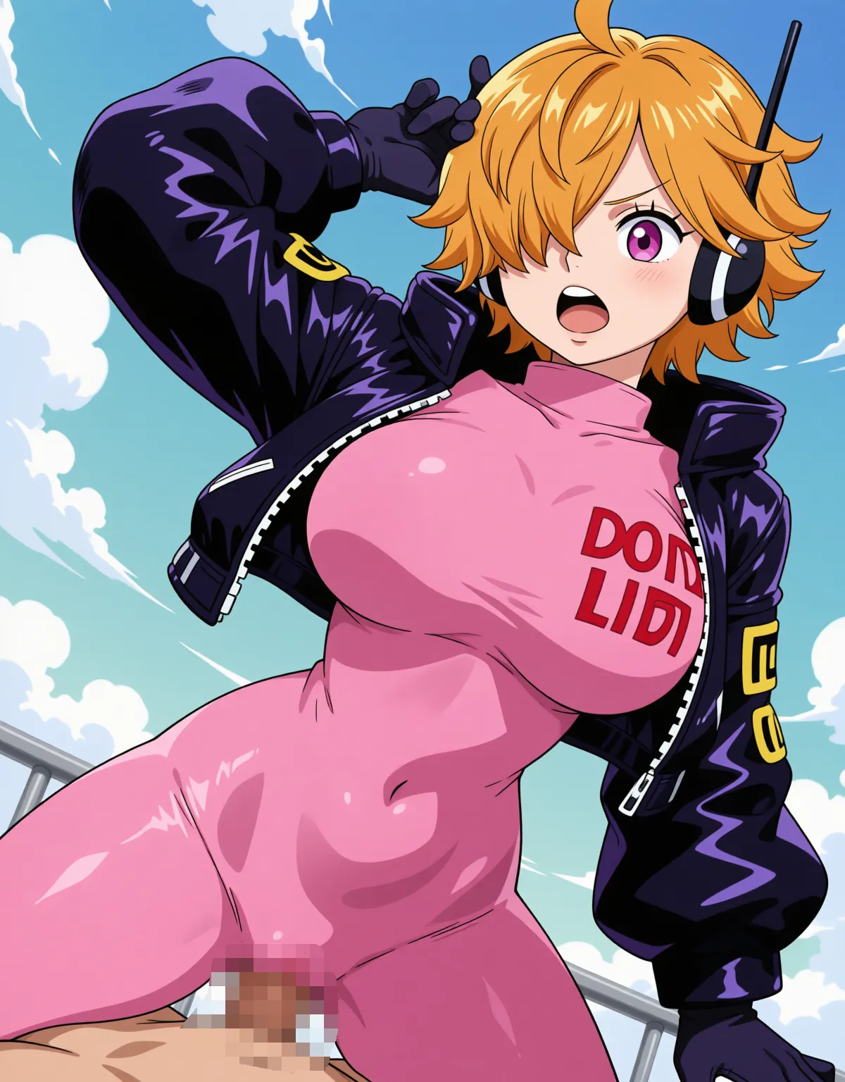 【ワンピースエロ画像】リリスの衣装がボディペイント風になって犯されちゃう！ - PAGE 036