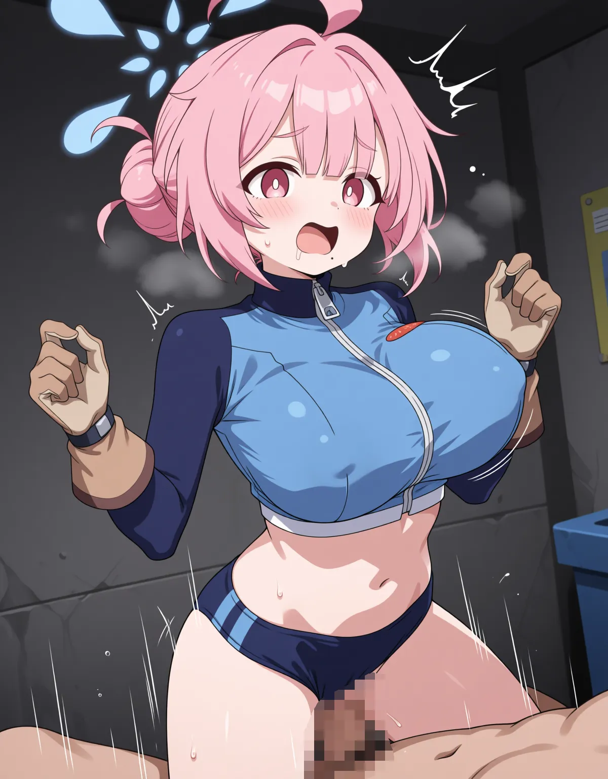 【ブルーアーカイブエロ画像】ココロのダイビング衣装を脱がせ隠れ巨乳を堪能！ - PAGE 043