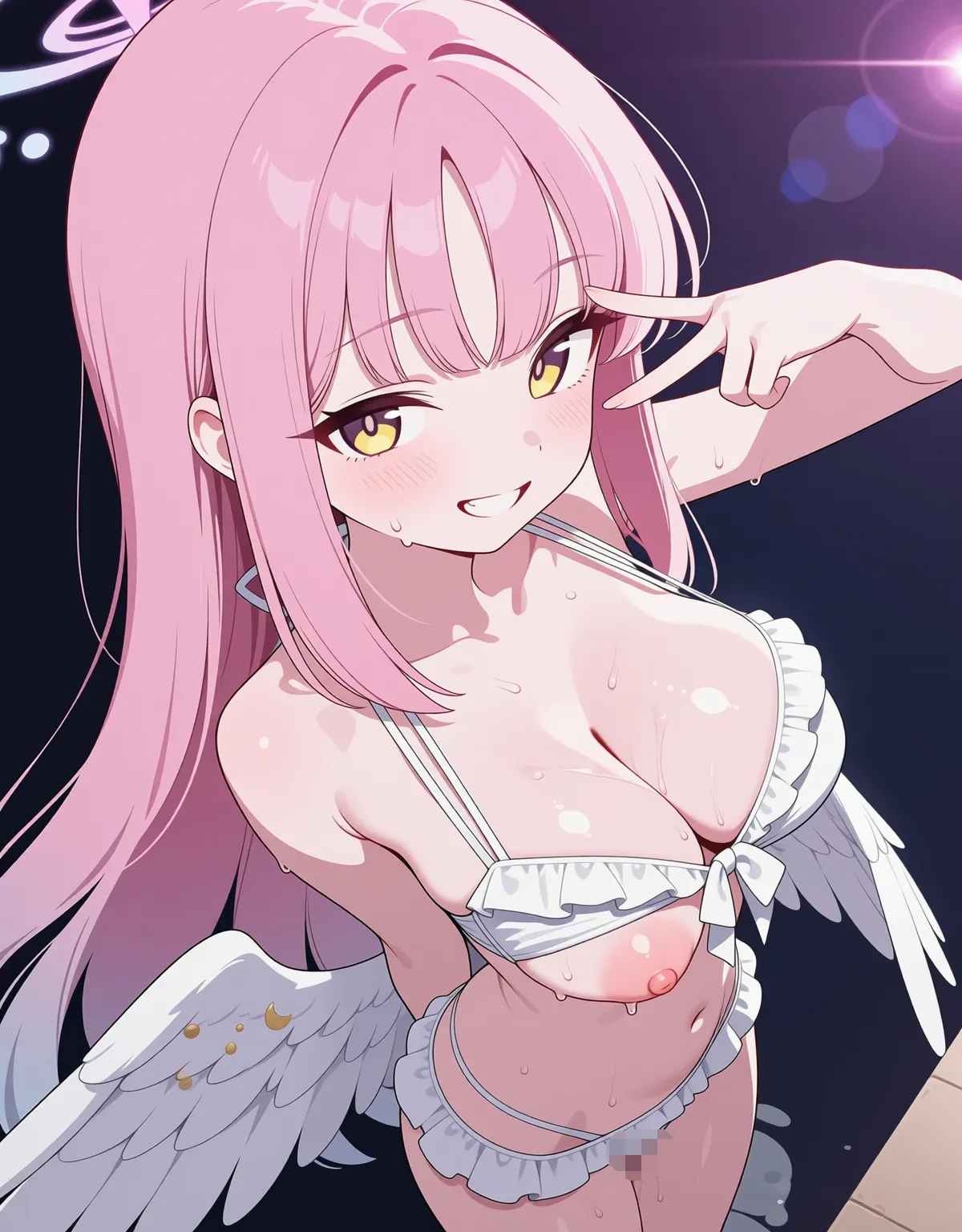 【ブルーアーカイブエロ画像】ミカが水着で先生を誘惑してセックス堪能！ - PAGE 050