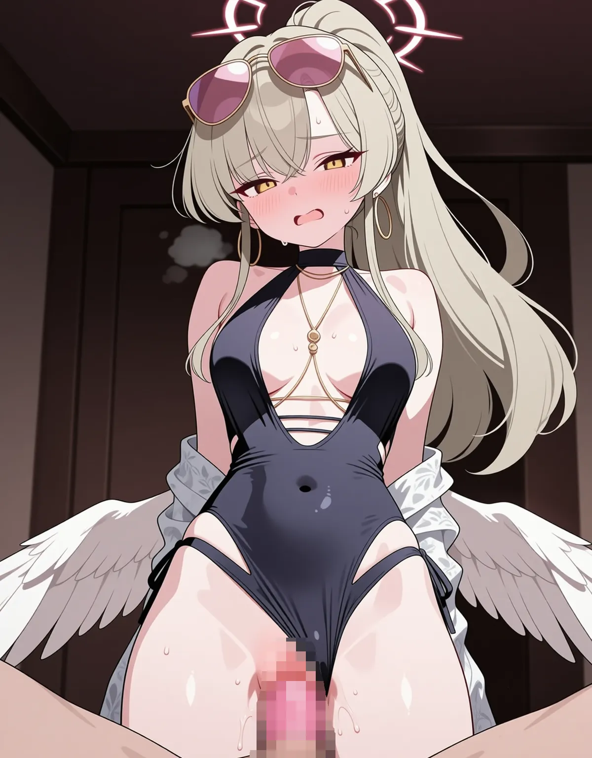 【ブルーアーカイブエロ画像】ナギサが清楚ながらもエロ水着でセックス！ - PAGE 007