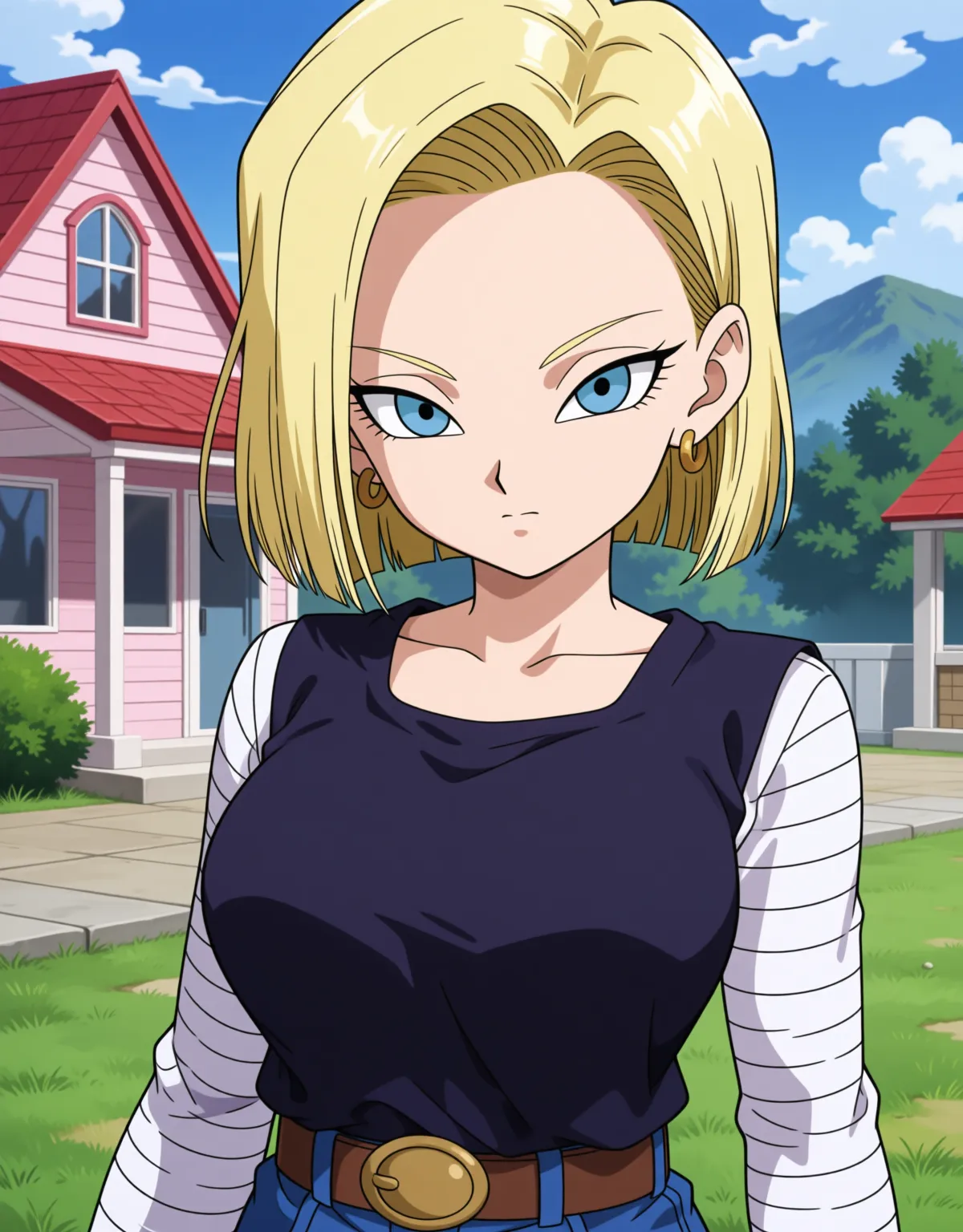 【ドラゴンボールエロ画像】18号が旦那に隠れてハメを外す！気の強い女ほど堕ちたときのギャップが最高！