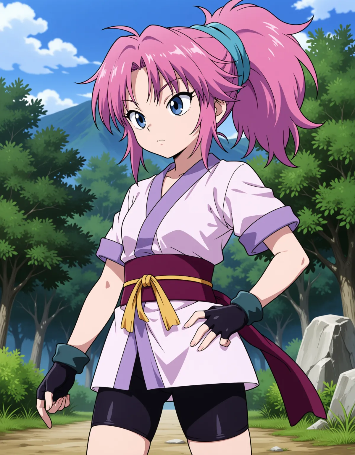 【HUNTER×HUNTERエロ画像】マチがノリノリでセックス！金さえ用意すれば気前よくやってくれた！