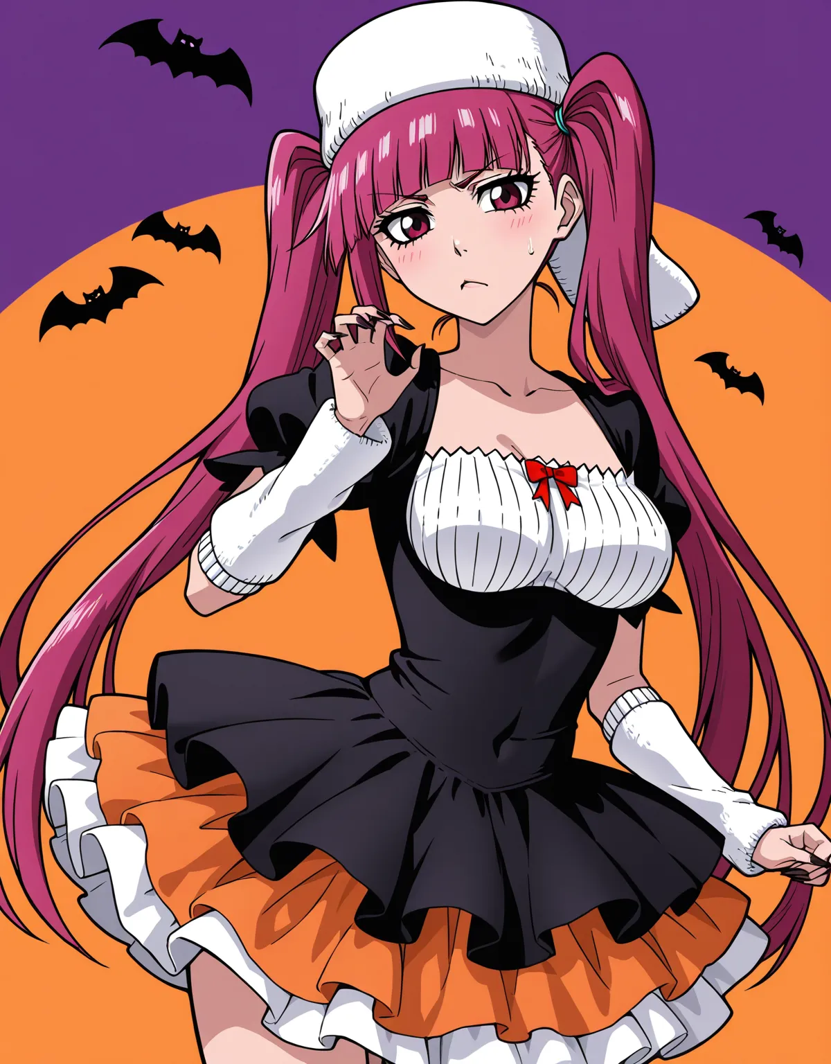 【BLEACHエロ画像】ツンデレリルカは恥じらいながらもコスプレしながらラブラブエッチ！
