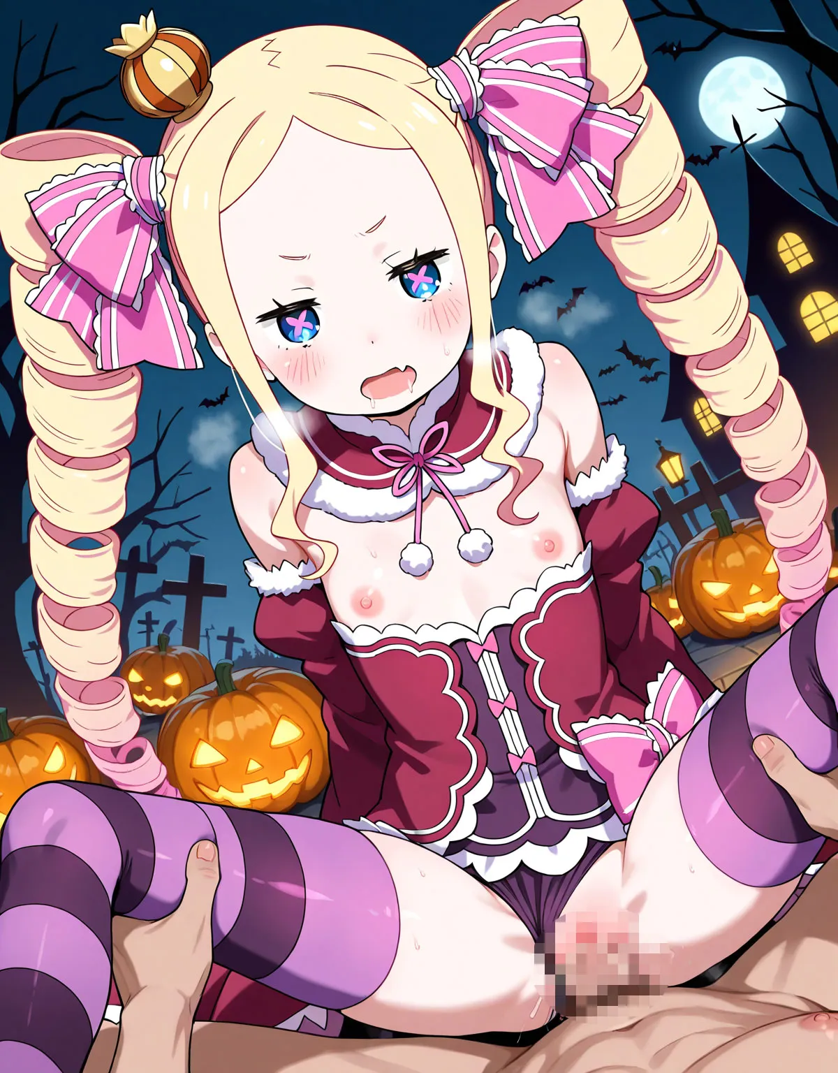 【リゼロエロ画像】ベティーの仮装は魔女っ子スタイル♪
本の世界から飛び出してTrick or Treatしてやるわよ♡